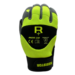 Guantes Mek 10 Hi-Vis Touch Anti Vibración Resistor