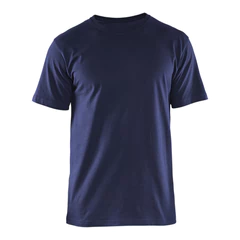 Polera Cuello Redondo Manga Corta Azul Kumen