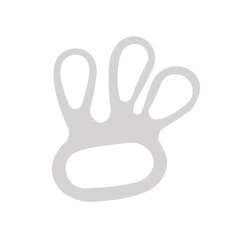 Tensor Blanco Para Guantes Malla Acero Carnicero Resistor