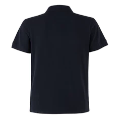 Polera Pique Manga Corta Negro Kumen