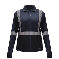 Polera Cooldry Cinta Reflectante Elastica Kumen