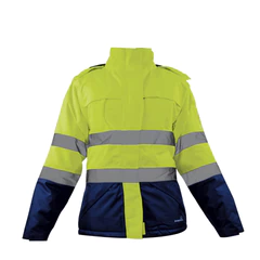 Parka Mujer Nebraska S10 Azul-Amarillo ISP Siberia
