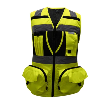 NEW CHALECO MUJER GEOLOGO MINERO AMARILLO KUMEN