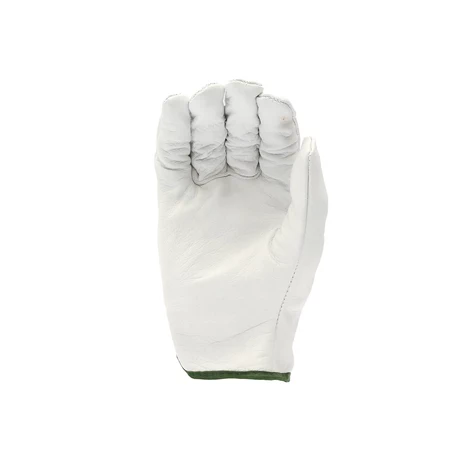 GUANTE CABRITILLA BLANCO CON FORRO RESISTOR