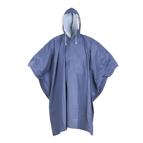 PONCHO SEALTOP PVC AZUL CON CINTA REFLECTANTE SIBERIA
