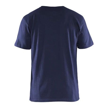 POLERA CUELLO REDONDO MANGA CORTA AZUL KUMEN