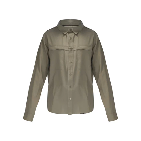 CAMISA OUTDOOR ANTIACIDA BEIGE KUMEN