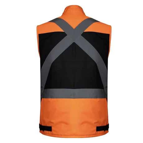 CHALECO GEOLOGO MINERO ANTIÁCIDO NARANJO