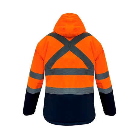 PARKA MUJER NEBRASKA NARANJO / AZUL ISP SIBERIA