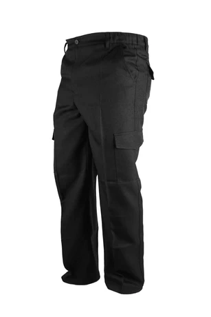 PANTALON CARGO GABARDINA NEGRO KUMEN