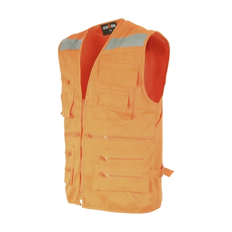 CHALECO GEOLOGO CANVAS NARANJO KUMEN