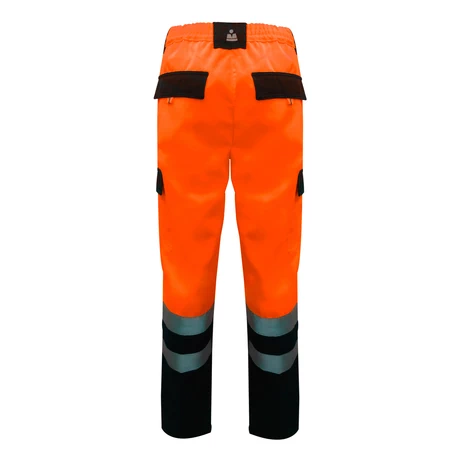 PANTALÓN CARGO ALTA VISIBILIDAD BICOLOR NARANJO KUMEN