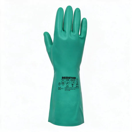 Guantes Nitrilo Flocado Resistor