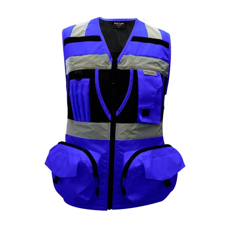 CHALECO MUJER GEOLOGO MINERO AZUL KUMEN