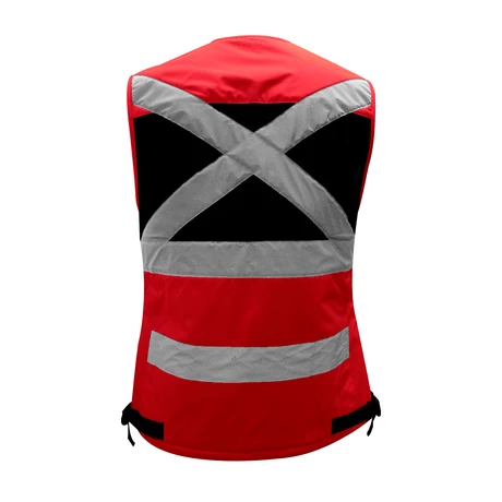 CHALECO MUJER GEOLOGO MINERO ROJO KUMEN