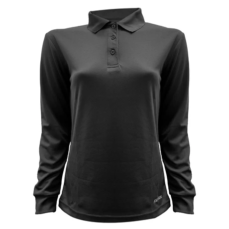 POLERA MUJER PIQUE COOLDRY GRIS KUMEN