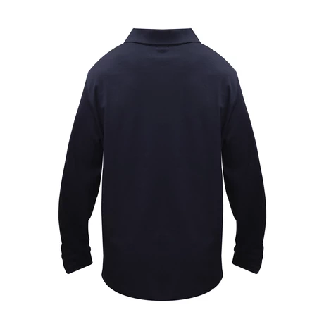 POLERA WAFFLE MANGA LARGA AZUL KUMEN