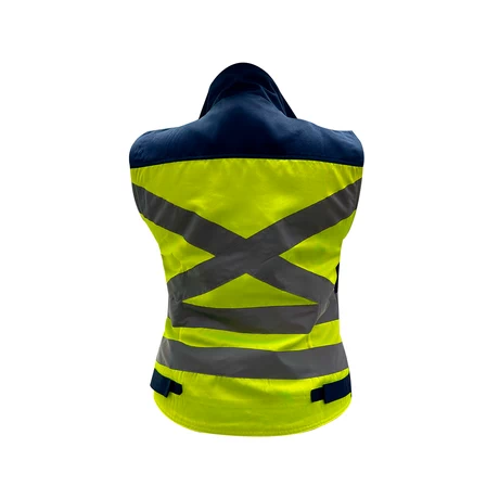 CHALECO MUJER PREMIER AMARILLO/AZUL KUMEN