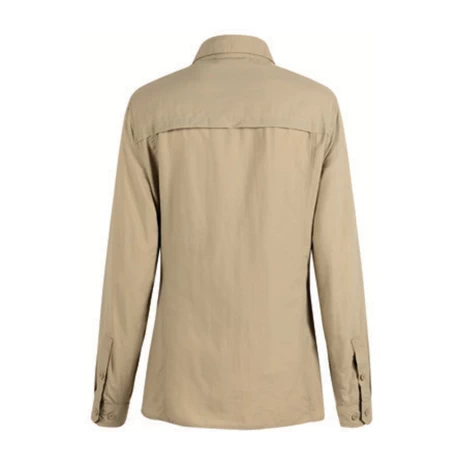 BLUSA OUTDOOR ANTIACIDA BEIGE KUMEN