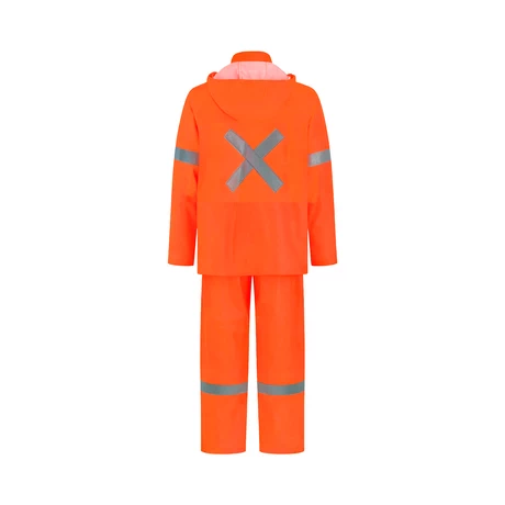 TRAJE SEALTOP PU/PVC HI-VIS NARANJA SIBERIA