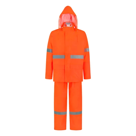 TRAJE SEALTOP PU/PVC HI-VIS NARANJA SIBERIA