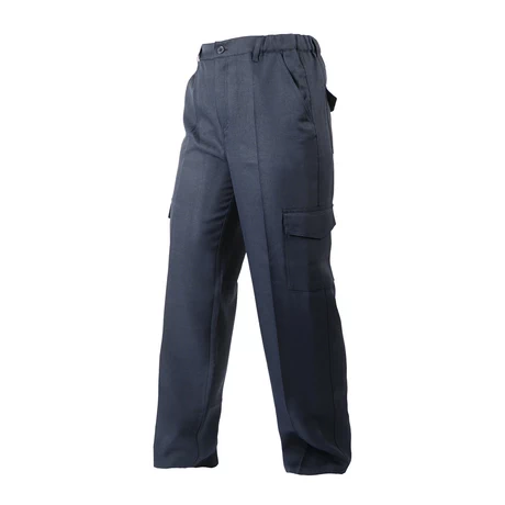 PANTALÓN CARGO POPLIN AZUL
