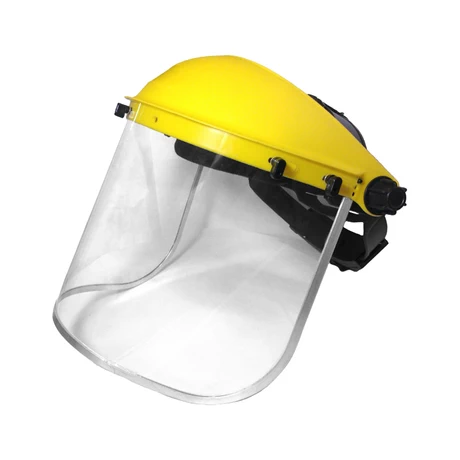 CASQUETE AMARILLO CON AJUSTE PARA VISOR RESISTOR