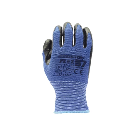GUANTE FLEX 57 PALMA NITRILO RUGOSO RESISTOR