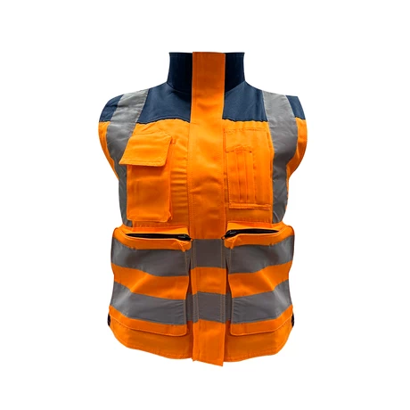 CHALECO MUJER PREMIER NARANJO/AZUL KUMEN