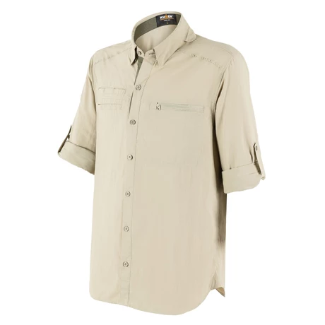 CAMISA OUTDOOR LODGE BEIGE KUMEN