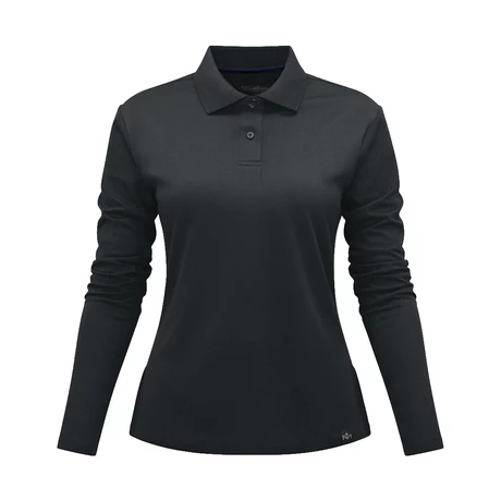  POLERA WAFFLE MANGA LARGA MUJER GRIS KUMEN