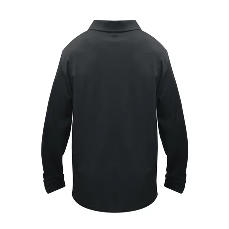 POLERA WAFFLE MANGA LARGA GRIS KUMEN