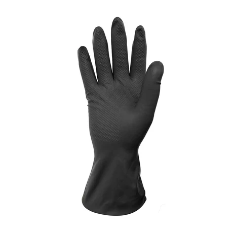 GUANTE ALBAÑIL REFORZADO NEGRO / NARANJO RESISTOR