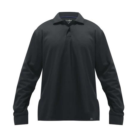 POLERA WAFFLE MANGA LARGA GRIS KUMEN