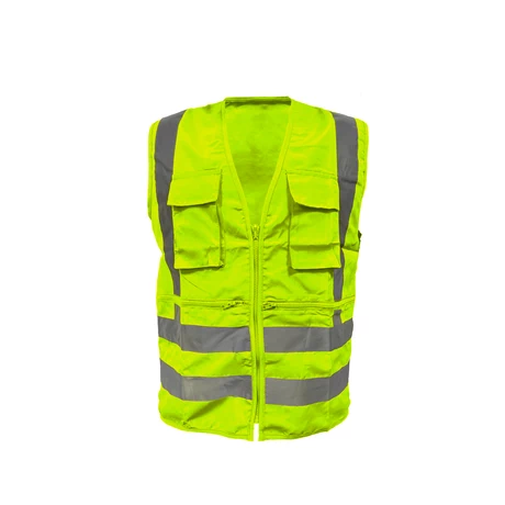 CHALECO GEOLOGO 360 GABARDINA COLOR AMARILLO KUMEN