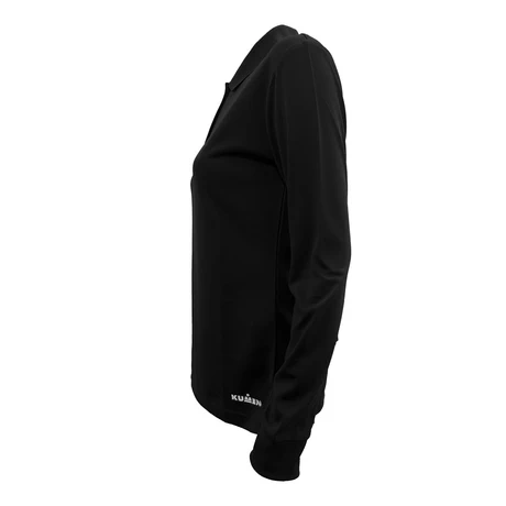 POLERA MUJER PIQUE COOLDRY NEGRA KUMEN