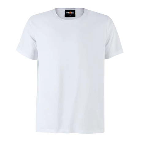 POLERA CUELLO REDONDO MANGA CORTA BLANCA KUMEN