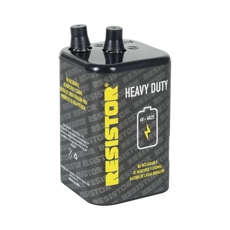 BATERIA 4R25 6VOLTS RESISTOR