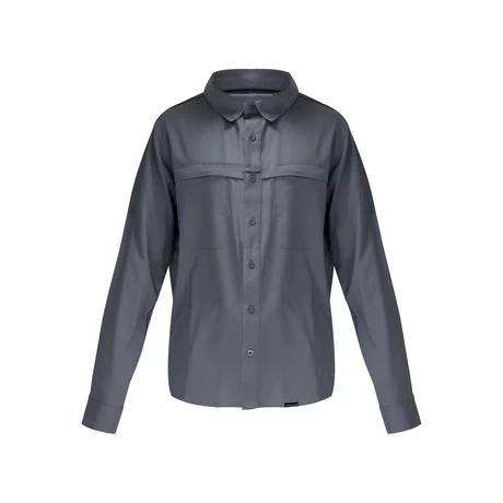 CAMISA OUTDOOR ANTIACIDA GRIS KUMEN