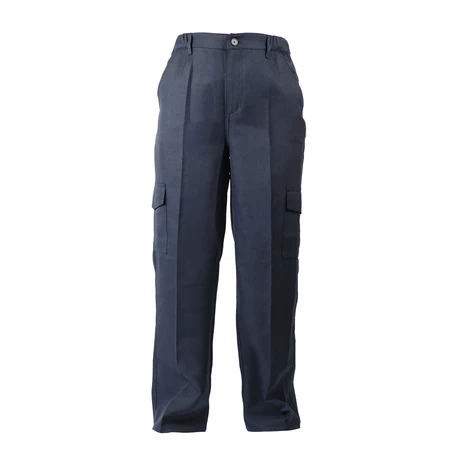 PANTALÓN CARGO POPLIN AZUL