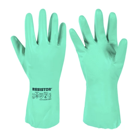 GUANTE NITRILO FLOCADO RESISTOR