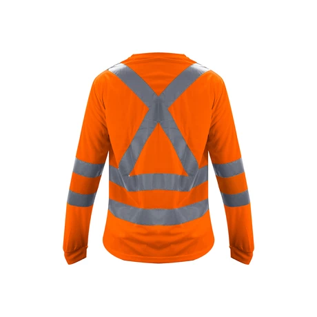 POLERA COOLDRY CUELLO REDONDO HI VIS NARANJO KUMEN
