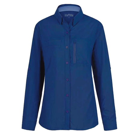 Blusa Outdoor Antiacida Azul Kumen