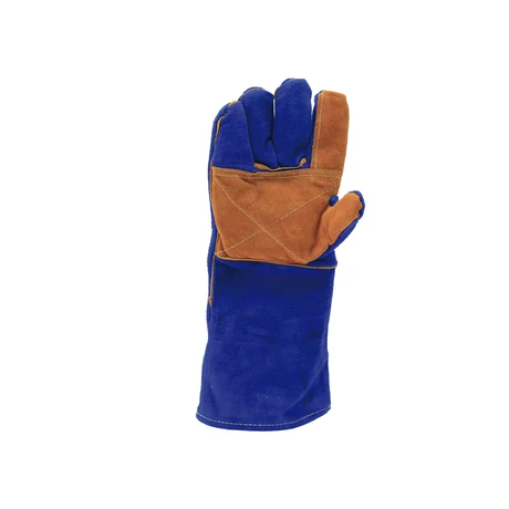 GUANTE SOLDADOR AZUL KEVLAR 14'' RESISTOR