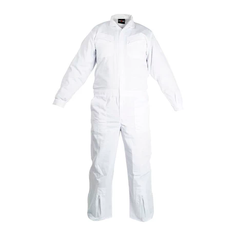 BUZO GABARDINA 100% POLIESTER BLANCO 190 GSM KUMEN