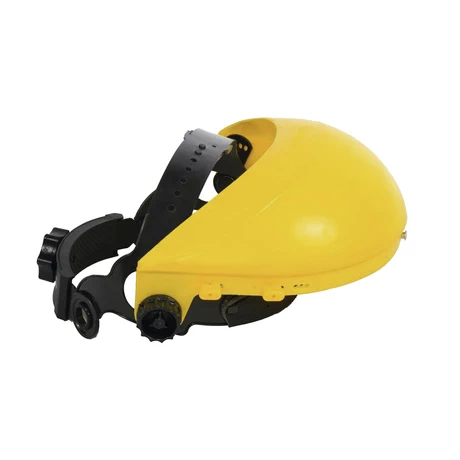 CASQUETE AMARILLO CON AJUSTE PARA VISOR RESISTOR