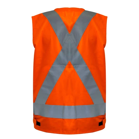 CHALECO IGNIFUGO NOMAX FR200 NARANJO ISP KUMEN