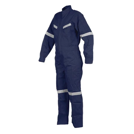 BUZO PILOTO GABARDINA 100% ALGODON AZUL KUMEN