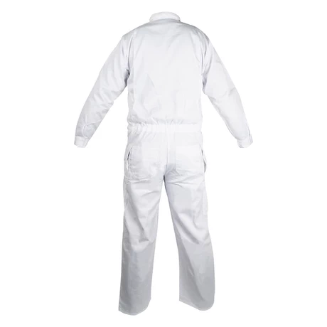 BUZO GABARDINA 100% POLIESTER BLANCO 190 GSM KUMEN