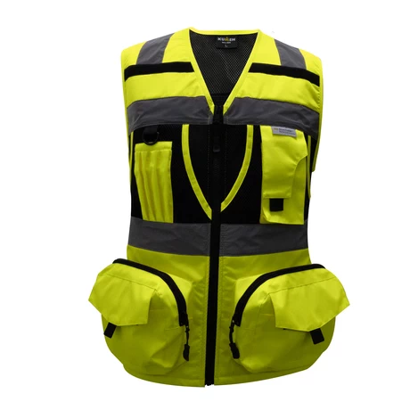 CHALECO MUJER GEOLOGO MINERO AMARILLO KUMEN